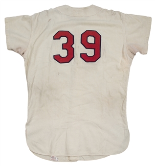 1957 Larry Jackson Game Used St. Louis Cardinals Home Jersey (MEARS A9)